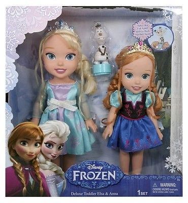 Disney Frozen Toddler Anna & Elsa Disney Frozen Dolls, Elsa And Anna Dolls, Disney Frozen Toys, Frozen Gifts, Frozen Dolls, Frozen Toys, Anna Doll, Elsa Doll, Elsa And Anna