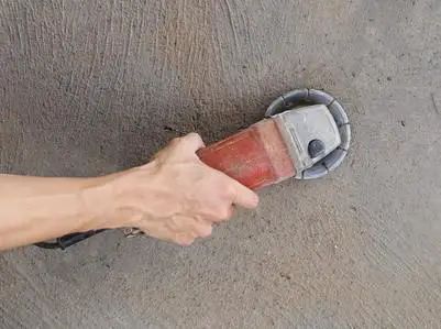 How to Sand Concrete with a Sander/Grinder or by Hand Sanding Concrete Floors, Polish Concrete Floors, Polish Concrete, Concrete Calculator, Concrete Grinder, Fire Pit Coffee Table, Stained Floors, Concrete Outdoor Kitchen, Concrete Sealant