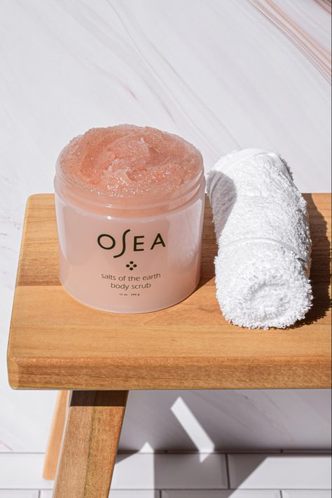 Osea Malibu skincare, luxury skincare, skincare essentials Osea Malibu, Aw 23, Silky Smooth Skin, Face Skin Care Routine, Routine Aesthetic, Anti Aging Body, Salt Of The Earth, Natural Exfoliant, Hygiene Products