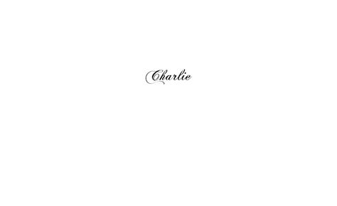 Tattoo Name Charlie using the font style ChopinScript Regular Charlie Name Tattoo, Charlotte Name Tattoo, Ella Tattoo Name, Charlotte Name Calligraphy, Priscilla Tattoo Name, Vanessa Tattoo Name Design, Charlie Tattoo, Fancy Fonts Alphabet, Name Creator