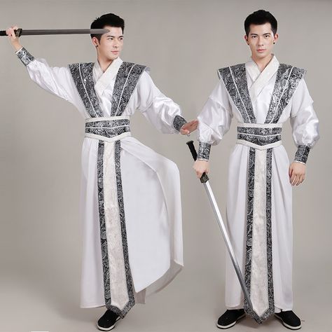 Ancient Chinese Costume Men Tang Dynasty Suit Hanfu Men Cosplay Ancient Costume Photography Stage Clothe Ancient Chinese Clothing Men, Traditional Chinese Clothing Male, Hanfu Men, Men Cosplay, Dynasty Clothing, Chinese Traditional Costume, Western Outfits Men, Ancient Costume, Ancient Chinese Clothing