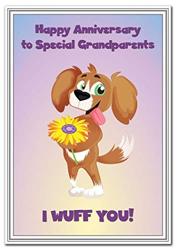 Grandparents Anniversary Cards - Wedding Anniversary Gree... https://www.amazon.co.uk/dp/B07WZVM6CB/ref=cm_sw_r_pi_dp_U_x_9vnSDbVEH99KG Grandparents Anniversary, Wedding Anniversary Greeting Cards, Anniversary Greeting Cards, Happy Wishes, Wedding Anniversary Cards, Cartoon Dog, Cards Wedding, Happy Anniversary, Anniversary Cards