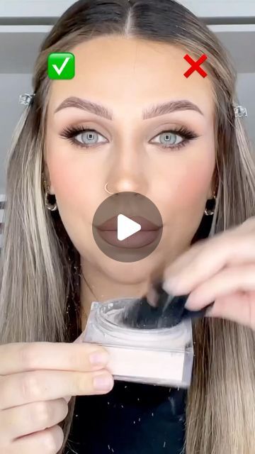 Baking dos ✅ & don’t ❌ 
C @makeupby_elliee 
__
#baking #makeuphacks #makeuptutorial #beautytips #bakingpowder #hudabeauty #shophuda... | Instagram Make Up Baking Tutorial, Bake Makeup Technique, How To Apply Baking Powder Makeup, Good Baking Powder Makeup, Makeup Baking Powder, Baking Makeup Technique, Seasonal Makeup, Baking Makeup, Intense Love