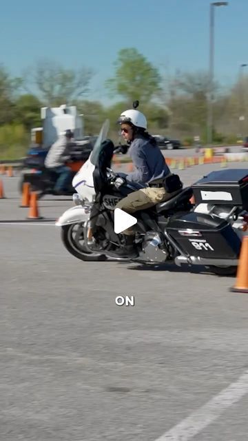 Carolyn, AKA “Doodle” on Instagram: "Think U-turns on a big bagger are tricky? Check out this bizarre but brilliant tip I got at @lockandlean. The tips you get in class will be specific to you, your bike, your current riding style, etc so it’s always better to have an instructor see you in person (and not just take an instagram reel as your fact 😉). Full video is on Youtube!

Shout out to  @_bikesandbeards  and  @therealbeardedmechanic for lending me their bike so I can learn to do this!" Bike Riding Tips, Riding Tips, Instagram Reel, U Turn, Bike Riding, Instagram Video, Chopper, Shout Out, See You