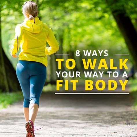 8 Ways to Walk Your Way to a Fit Body! #SkinnyMs Walking Inspiration, Transformation Tips, Creative Exercises, Walking Workouts, Walking Plan, Power Walking, Leg Workouts, Walking Exercise, Lose 30 Pounds