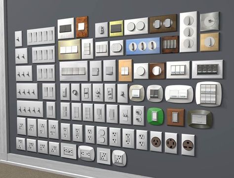 1switches, sockets and outlets Interior Shop Display, Electronics Store Design, Retail Store Layout, Shop Counter Design, Electronic Store, Electrical Stores, Electrical Shop, Store Shelves Design, Ceramic Store