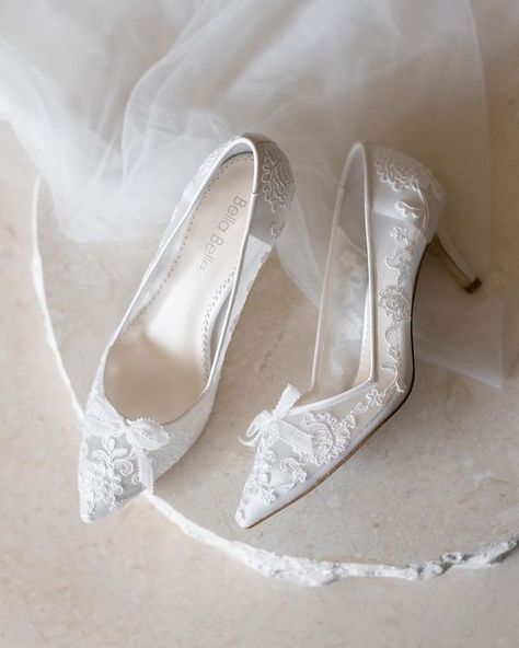 Coquette or Dark Academia: Which One Suits Your Wedding Aesthetic More | https://brideandbreakfast.ph/2024/03/27/coquette-or-dark-academia-wedding/ Whimsical Embroidery, Bella Belle Shoes, Comfortable Wedding Shoes, Dream Wedding Shoes, Belle Shoes, Reception Shoes, Wedge Wedding Shoes, Wedding Shoes Comfortable, Country Theme Wedding