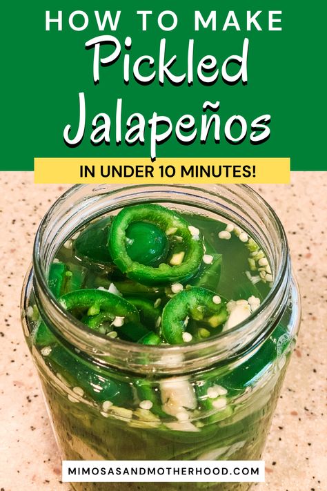 Pickled Jalapeno Recipe, Pickled Jalapeno Peppers, Canned Jalapenos, Pickled Jalapenos, Jalapeño Peppers, Pickled Jalapeño, Jalapeno Recipes, Steak Tacos, Refrigerator Pickles