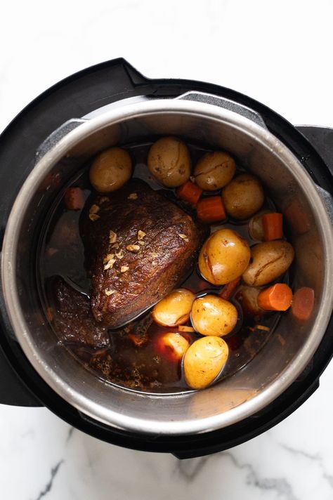 Instant Pot Sirloin Tip Roast - iFoodReal.com Top Sirloin Roast Instant Pot, Sirloin Tip Roast Pressure Cooker, Instapot Sirloin Tip Roast, Instant Pot Top Sirloin Roast, Instant Pot Sirloin Tip Roast, Pork Sirloin Roast Instant Pot, Instant Pot Sirloin Roast, Crockpot Sirloin Tip Roast, Sirloin Tip Roast Instant Pot