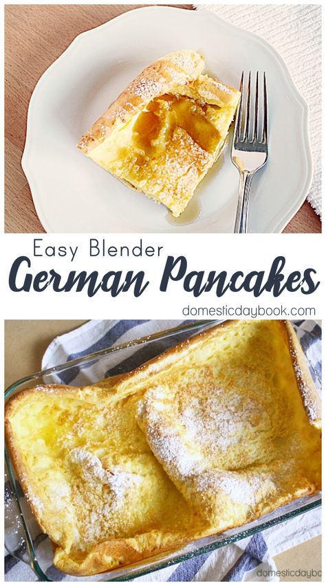 Healthy German Pancakes, High Protein German Pancake, Protein German Pancakes, Gluten Free German Pancakes, German Pancakes Easy, Easy German Pancakes, Coconut Milk Pancakes, German Pancake Recipe, German Oven Pancake