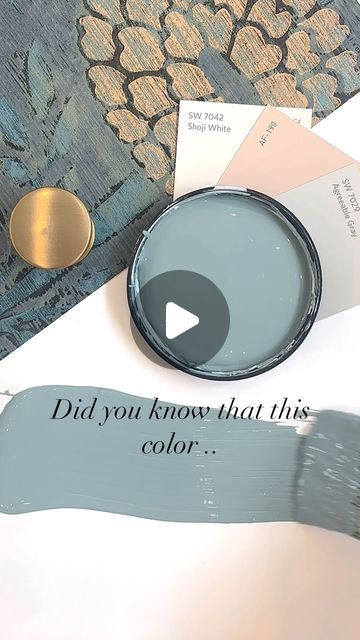 Teal Paint Colors Benjamin Moore, Teal Paint Colors, Shoji White, Teal Paint, Agreeable Gray, Trim Work, Benjamin Moore Colors, Paint Colors Benjamin Moore, Design Hack