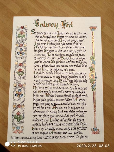 Galway Girl, Beaded Jewelry Patterns, Illuminated Manuscript, Galway, Ed Sheeran, Best Songs, Jewelry Patterns, Beaded Jewelry, Songs