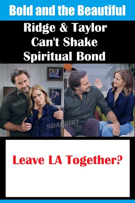 Bold and the Beautiful brought Taylor Hayes back for a reason, so maybe she will be Ridge Forrester‘s ticket off the CBS soap for a few months. As much as B&B fans become tired of seeing the older generation’s waffler in action, many felt touched by the healing session he shared with Taylor. When the tears flowed, it looked like Ridge had a profound experience, as did Taylor. But where is this headed? Ridge Forrester, Bold And The Beautiful, For A Reason, Spirituality, Soap, Canning