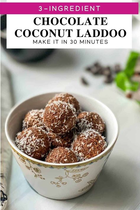 Chocolate Coconut Balls, Healthy Chocolate Banana, Healthy Hot Chocolate, Strawberry Treats, Coconut Balls, Chocolate Recipes Homemade, Frozen Hot Chocolate, Quick Dessert, Favorite Dinner