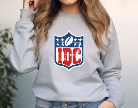 IDC NFL Shirt, IDC NFL Crewneck Nfl Shirts, San Jose Ca, I Don't Care, San Jose, Gender Neutral, Nfl, Football, Ships, Crew Neck