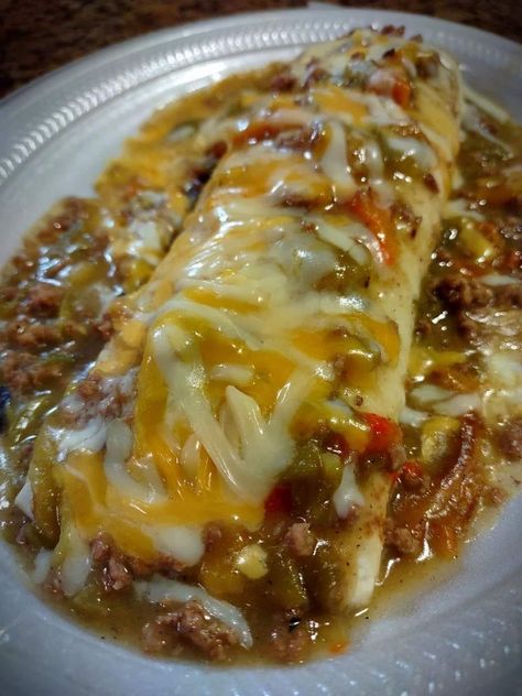 Wet Burrito Recipes, Wet Burrito, Ina Garten Recipes, Burritos Recipe, Paula Deen, Rachael Ray, Refried Beans, Mexican Dishes, Keto Meal Plan