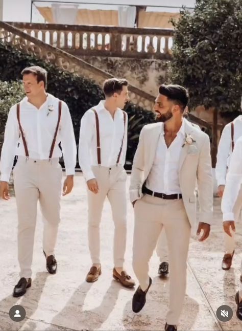 Mens Wedding Suits Beige, Men’s Beach Wedding Suit, Abroad Groom Outfit, Sand Suits Wedding, Light Beige Suit Men Wedding, Tan Suit Casual, Men’s Cream Wedding Suit, Groomsmen Beige Pants, Men’s Khaki Suit