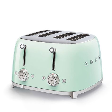 Smeg Toaster, Retro Toaster, Chrome Ball, Countertop Display, Mr Right, Cable Storage, Retro 4, 50 Style, Reggio Emilia