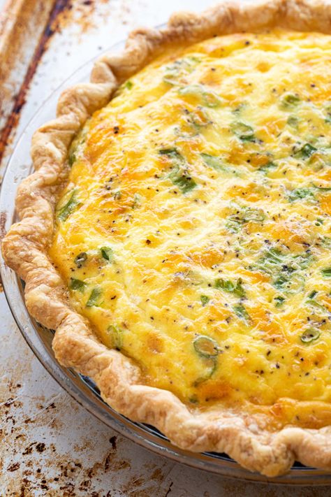 Quiche Recipes Ham And Cheese, Quiche Brunch, Recipes Quiche, Recipes Eggs, Ham Quiche, Brunch Easter, Ham And Cheese Quiche, Homemade Ham, Ruth Chris