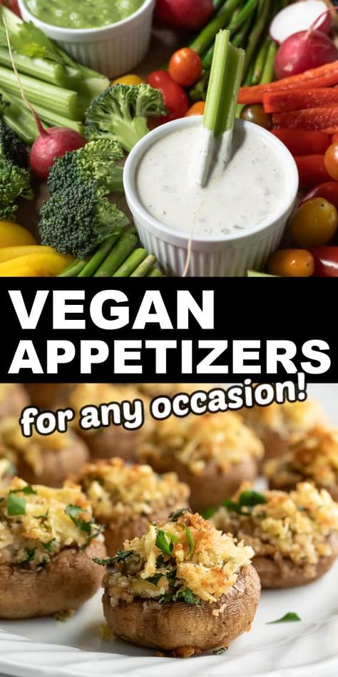 Vegan Pizza Appetizers, Plant Based Christmas Appetizers, Vegan Asian Appetizers, Easy Paleo Appetizers For Party, Vegan New Years Eve Appetizers, Vegetarian Gluten Free Appetizers, Christmas Appetizers Vegan, Gluten Free Hors D’oeuvres, Vegan Gluten Free Appetizers