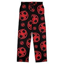 Spider Logo, Thick Pants, Spider Man Miles Morales, Spider Man Across The Spider Verse, Miles Spiderman, Cozy Sleepwear, Cozy Sleep, Red Spider, Across The Spider Verse