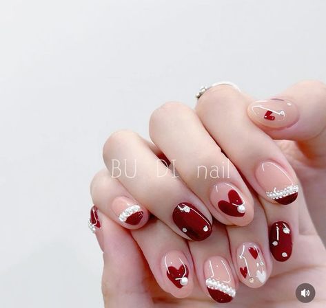 Nail Art Merah, Kuku Wedding, Nail 2024, Blue Nail Art, Blue Nail, Trendy Nail, Trendy Nail Art, Get Nails, Pedicure Nail Art