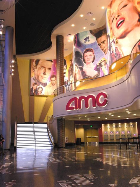 Amc Theaters Aesthetic, Amc Movie Theater Aesthetic, Amc Aesthetic, Movie Theater Concession Stand, Amc Theaters, Amc Movie Theater, Cinema Movie Theater, Theater Aesthetic, Movie Theater Aesthetic