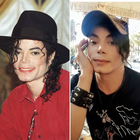 A woman left the internet in a thrilled frenzy after sharing a picture of the MJ lookalike Michael Jackson Look Alike, Picture Of A Man, Black Celebrities, Music Music, Famous Celebrities, Look Alike, Michael Jackson, A Man, The Internet