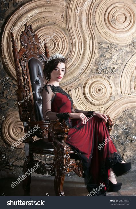 Powerful Sitting Pose, Dress Sitting Reference, Woman On Throne Pose, Sitting On Throne Reference, Throne Pose Reference, Sitting On A Throne Reference, Throne Side View, King Sitting On Throne Pose, Queen Poses Reference