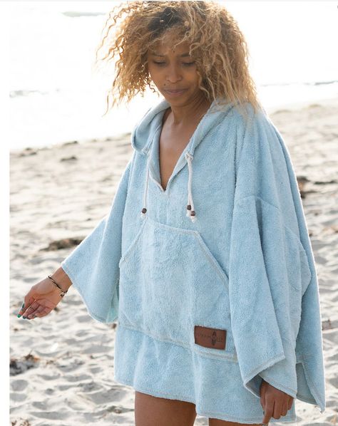 Towel Poncho, Beach Poncho, Clocks Back, Changing Robe, Beach Clothing, Surf Trip, Surf Outfit, A Brother, Fashion Victim