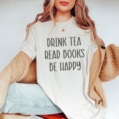 Catherine Howard, Hair Stylist Shirts, English Teacher Shirt, Books Coffee, Book Tshirts, Reading Shirts, Coffee Tshirt, Weird Shirts, Book Shirts