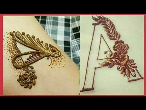 #mehndi #design #letter #A #stylish #loved_one #unique #ideas #love #trending #mehndidesign #art #simple #easy #henna #hennadesign #hennaart #mehndidesigns #mehndiart #mehndilove A Letter Mehndi Design, Finger Mehndi Style, A Alphabet, Palm Mehndi Design, Easy Henna, Henna Art Designs, Rose Mehndi Designs, Mehndi Design Pictures, Pretty Henna Designs