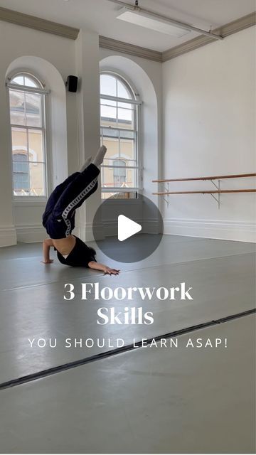 AJ on Instagram: "3 floorwork tricks that I consider building blocks to developing a more advanced skill set 💪🏻 I reference these pathways quite a bit in my classes and choreo! I’m now offering in-depth, talking instruction floorwork tutorials in my T!kTok series 🙂 head to my page through the l!nk in b!0 and make the one time purchase of $1.99 to unlock 3 tutorials: fish flop, crescent roll, xroll + one phrase that incorporates all 3 skills. woohoo!! 🫶🏻 #dance #dancetutorial #floorwork #floorworkdance #dancetricks #acrodance #fishflop #contemporarydance" How To Do A Fish Flop, Fish Flop Tutorial, Teaching Dance, Floor Work, Acro Dance, Crescent Roll, Dance Tips, Skill Set, Contemporary Dance