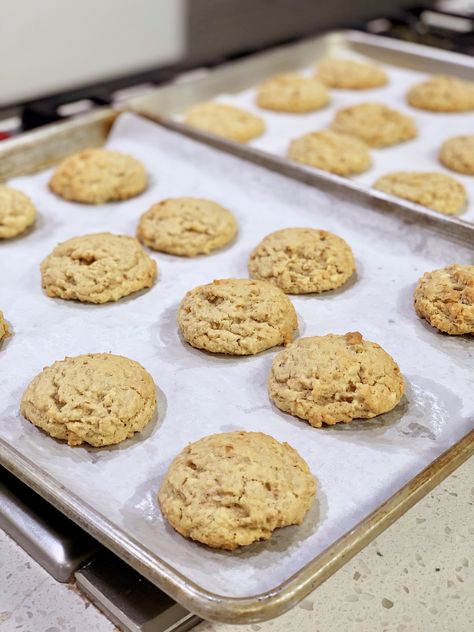 Almond Oatmeal Cookies, Good Cookies, Recipe Oatmeal, Almond Oatmeal, Almond Meal Cookies, Old Fashioned Oatmeal, Healthy Oatmeal Cookies, Almond Flour Cookies, Almond Powder