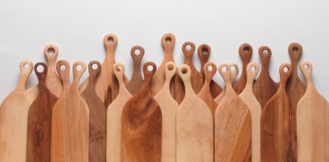 Hampson Woods | Beautiful handmade products and bespoke interiors Kitchenware Design, Wooden Chopping Boards, Modern Crafts, Bespoke Interiors, Crafts Workshop, Linen Duvet, 50th Gifts, Wood Handle, Rustic Charm