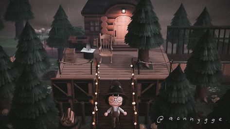 𝑡 𝑒 𝑠 𝑠 𝑎 𓅰 ᵃᶜⁿʰʸᵍᵍᵉ’s Instagram profile post: “I absolutely loved my clotheslines here leading you to the treehouse and how they would flap in the wind. But from day one I always said…” Animal Crossing Tree House, Acnh Tree House, Hereditary Tree House, Goth Ideas, Animal Crossing New Horizon, Forest Core, Fairy Goth, Home Ac, Acnh Ideas