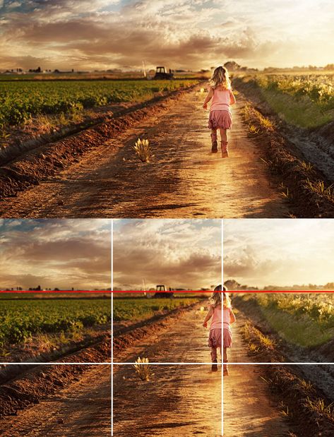 Rule Of Thirds Photography, The Rule Of Thirds, Photography Rules, Digital Photography Lessons, Photo Hacks, Fotografi Digital, Landscape Photography Tips, Photography Help, Photo Composition