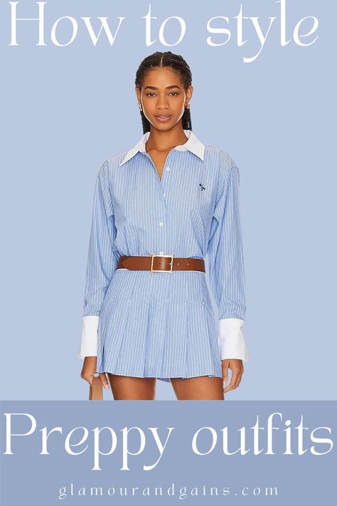 preppy country club aesthetic outfit pleated skirt striped shirt Prep Style Women Preppy Outfits, Southern Preppy Outfits Women, Country Club Chic, Country Club Aesthetic Outfits, Club Aesthetic Outfit, Aesthetic Preppy Outfits, Polo Dress Outfit, Southern Preppy Outfits, Country Club Preppy