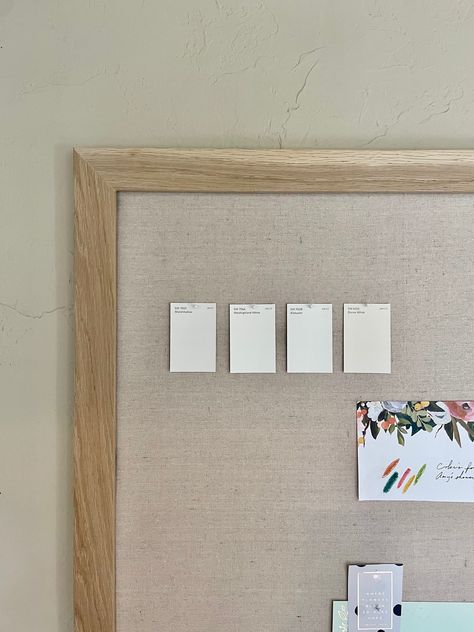 Modern Bulletin Board, Office And Nursery, Board For Office, Push Pin Board, Walnut Floating Shelves, Solid Wood Shelves, Appointment Cards, Memo Boards, Wood Floating Shelves