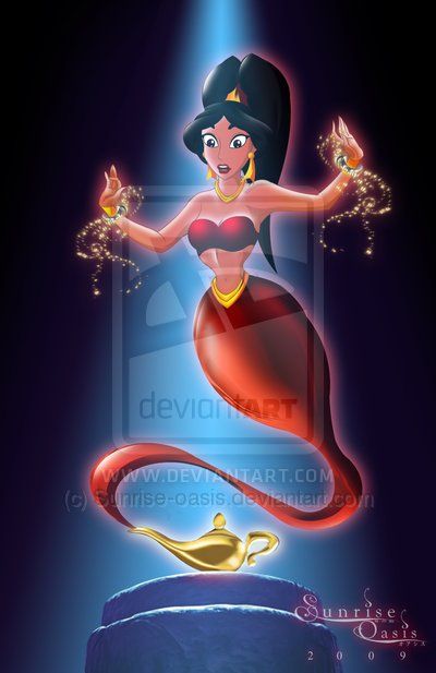 genie princess jasmine Female Genie Art, Genie Painting, Fire Genie, Genie Drawing, Female Genie, Princess Jasmine Art, Aladdin Art, Magia Elemental, Anime Disney