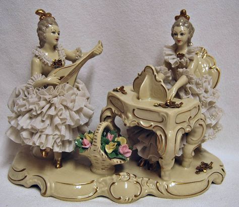 # 1,453 Dresden Figurines, Dresden Porcelain, Art Ceramics, Rococo Style, Marie Antoinette, Art Auction, Porcelain Figurines, Vintage Porcelain, Dresden