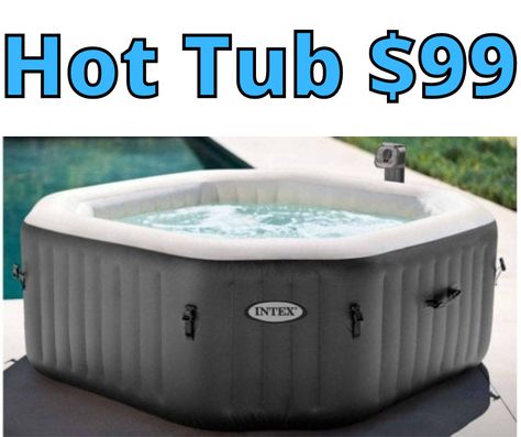 Walmart Clearance on this Hot Tub Iris Young from our Walmart Clearance Group found this Portable Hot Tub Spa.  Intex 120 Bubble Jets 4-Person Octagonal Inflatable Portable Hot Tub Spa for ONLY $99, In-Store at her Walmart.  Normally $399! YMMV ♥Thank you for sharing Iris!♥ SKU#47715413 CHECK YOUR WALMART STORE   The post Portable Hot Tub – Walmart Clearance appeared first on Glitchndealz. 4 Person Hot Tub, Intex Hot Tub, Best Inflatable Hot Tub, Inflatable Spas, Inflatable Hot Tub, Portable Hot Tub, Walmart Clearance, Walmart Store, Inflatable Hot Tubs