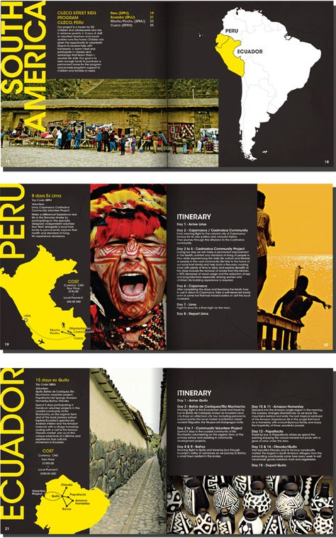 Travel Brochure on Behance Culture Magazine Layout, Travel Layout Design, Travel Magazine Layout, Travel Editorial, Travel Brochure Design, Tourism Design, Magazine Layout Inspiration, Yearbook Layouts, Brochure Design Layout