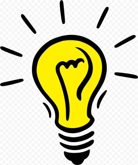 Light Bulb Doodle, Bulb Doodle, Bulb Png, Png Light, Blue Light Bulb, Red Light Bulbs, Yellow Png, Background Png Images, Doodle Png