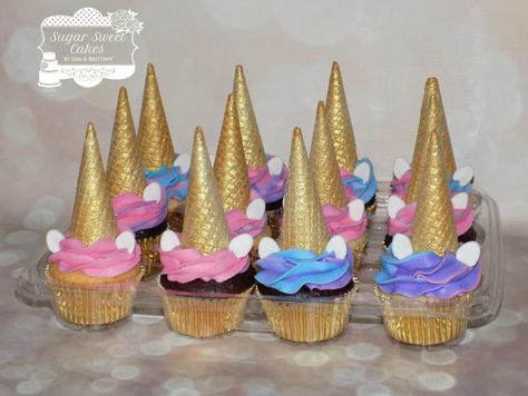 Unicorn Cone Cupcakes, Cakes Unicorn, Unicorn Recipes, Natalie Jane, Savory Cakes, Cupcake Cones, Unicorn Bedding, Lavender Cream, Unicorn Themed Birthday Party