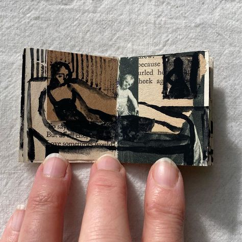 Cathy Cullis on Instagram: “Love by the spring is growne - a tiny postcards book (sold). This book is travelling to its new home but I wanted to share here. You may…” Love Zine, Cathy Cullis, Handmade Sketchbook, Accordion Book, Zine Design, Postcard Book, Trash Art, Paper Collage Art, Postcard Art