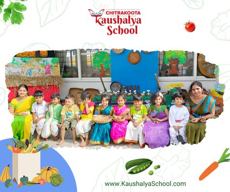 Our children at Kaushalya, understand the value of a farmer and the crops he grows. To commemorate these values and efforts, we have organised FARMERS DAY. Catch a glimpse of our little ones dressed as 'Farmers.' A delightful sight indeed! #ChitrakoootaKaushalyaSchool #KaushalyaSchool #Farmersday #Farmer #Kaushalya Farmers Day, A Farmer, Farmer