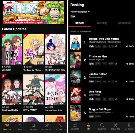 20 Best Manga Apps on Android and iOS 2024 - Betechwise Apps To Read Manga Free, Free Manga Apps, Manga Apps, Baca Manga, Future Islands, Japanese Comic, Manga Story, Popular Manga, Read Free Manga