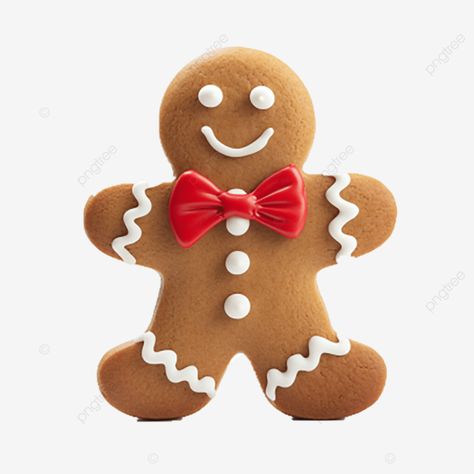 a gingerbread man for christmas 3d clipart christmas png Gingerbread Man Designs, White Background Christmas, Holiday Flyer Template, Christmas Gingerbread Man, Christmas 3d, Gingerbread Man Cookies, Christmas Gingerbread Men, Background Christmas, Clipart Christmas