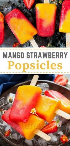 Mango Treats, Mango Popsicle Recipes, Fruity Popsicles, Healthy Popsicle Recipes, Mango Popsicles, Low Oxalate, Healthy Popsicles, Diary Free, Homemade Popsicles